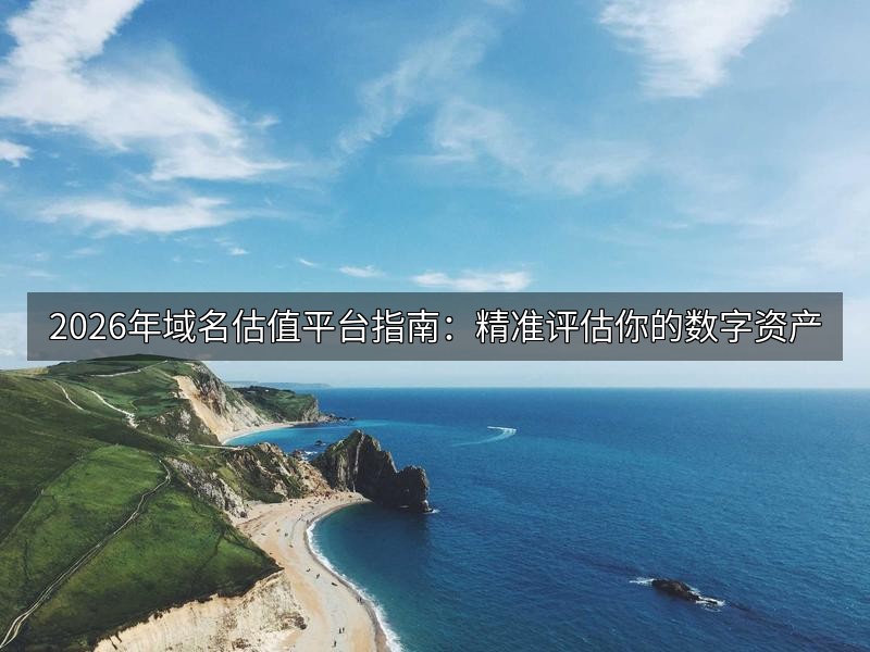 2026年域名估值平台指南:精准评估你的数字资产