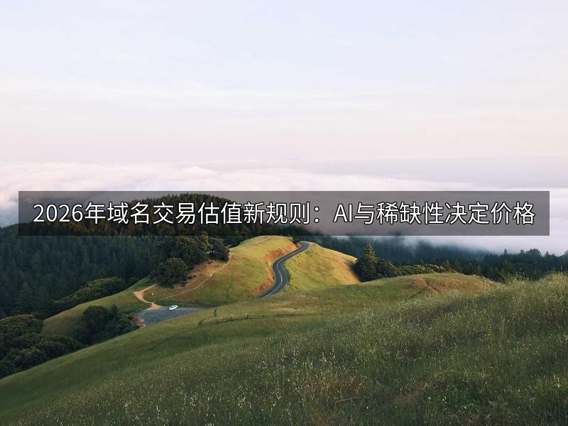 2026年域名交易估值新规则：AI与稀缺性决定价格